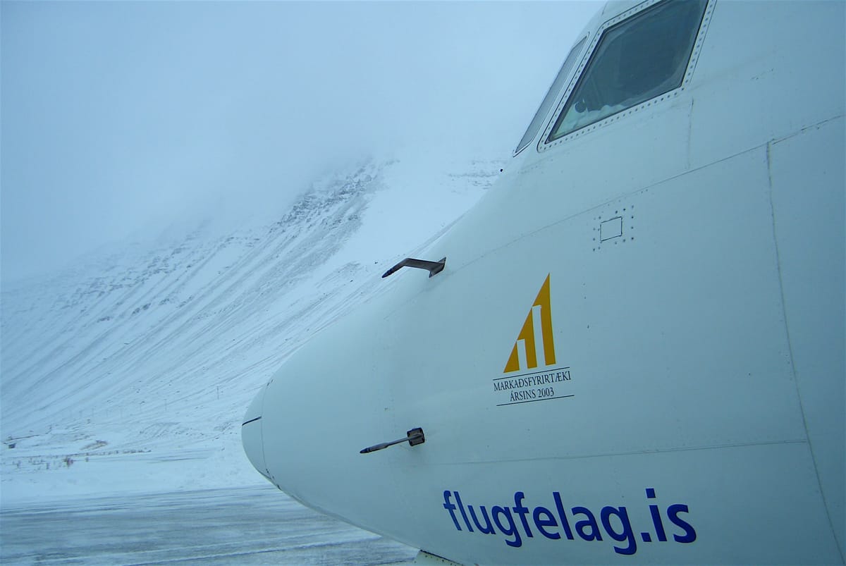 Journal | Flughafen Ísafjörður Island, 31. Oktober 2005